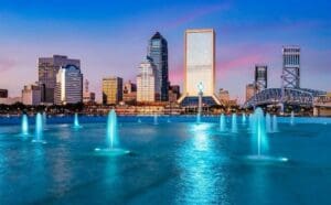 Downtown Jacksonville skyline - Event Transportation -Car Service