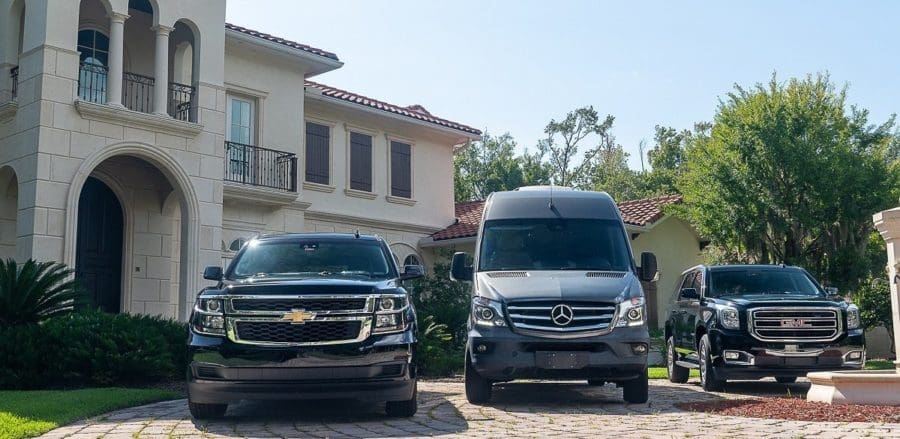 Vehicles for Jacksonville FLorida Affiliates and Partners Transportation booking services