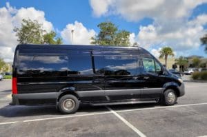 Jacksonville Black Car Limo Service ultimate sprinter van