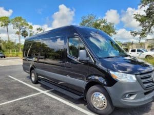 Custom Mercedes Sprinter Van for Jacksonville Convention Transportation