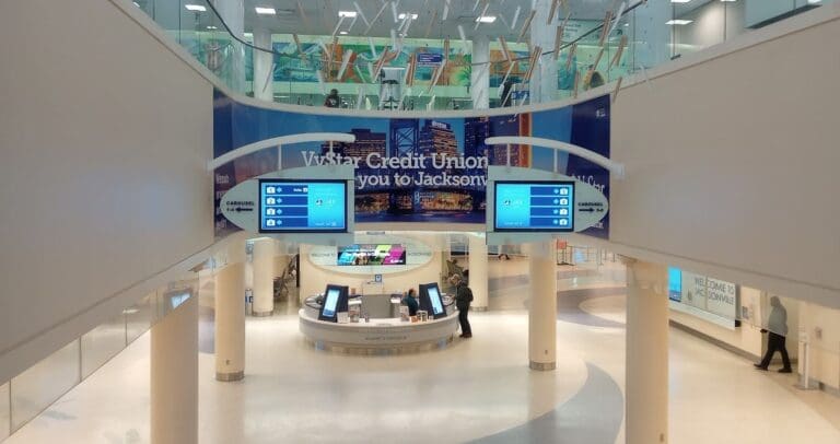 JAX information desk at Jacksonville Florida for black car service and airport transportation