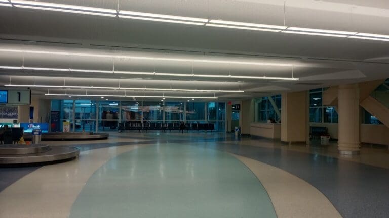 Jacksonville JAX transportation driver meeting area