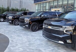 Luxury SUV fleet by Jacksonville Black Car Limo Service in 2024