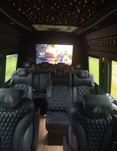 Executive Sprinter Van Car Service in Jacksonville Fleet - Custom Interior