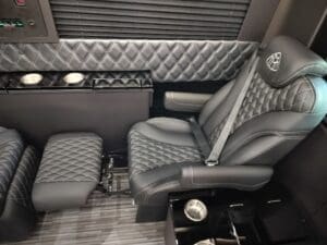 JAX corporate Sprinter Van with Reclining seats