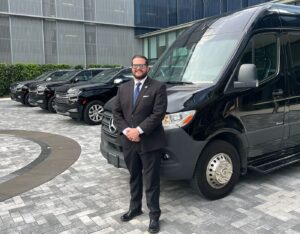 Jacksonville Car Service chauffeur with SUV, Limo, Sprinter Van fleet in 2025