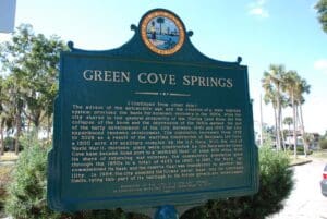 Green Cove Springs FL Sign from Jacksonville Car Service Limo