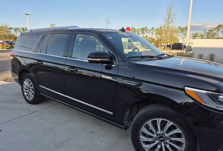 Jacksonville Cruise transportation by JBCL Black Car Service Lincoln Navigator
