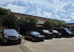 Part of our Jacksonville Black Car Service fleet