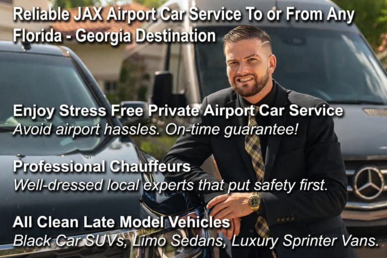 Jax Airport car service Landing Page