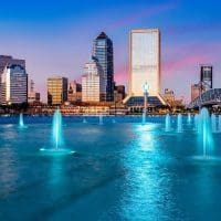 Downtown Jacksonville skyline - Event Transportation