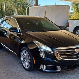 Jacksonville Airport Car Service Fleet Limousine Cadillac Sedan JAX Airport Limo Car Service in FL Cadillac Sedan