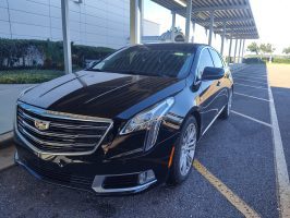 Luxury Jacksonville car service Cadillac Sedan for JAX airport transportation
